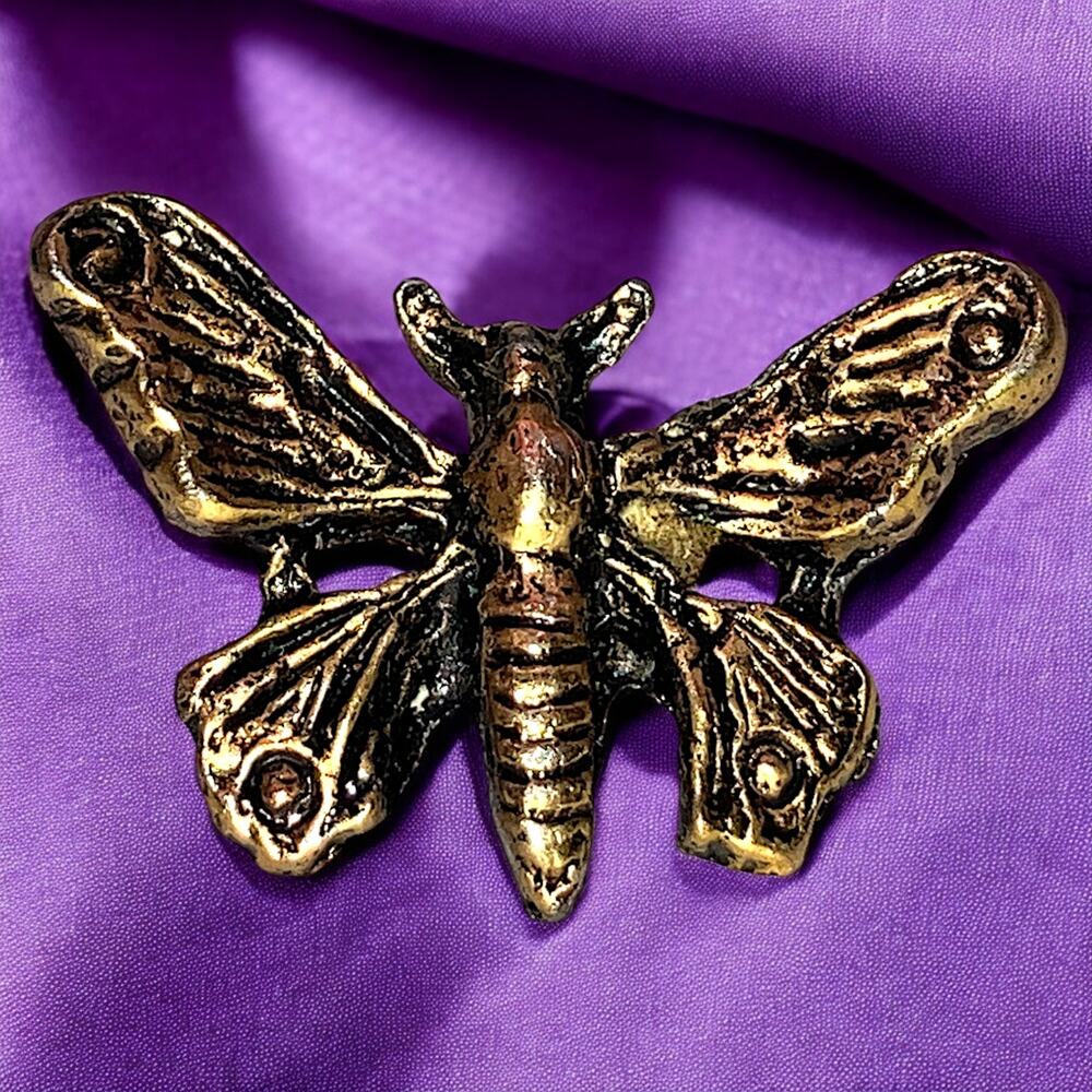 Moth Pewter Lapel Pin!